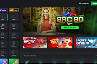 develop bet game slot crypto egaming website