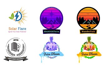 design modern, minimalistic, and abstract logo for you