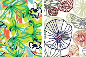 design graphic floral seamless patterns just as you are seeking