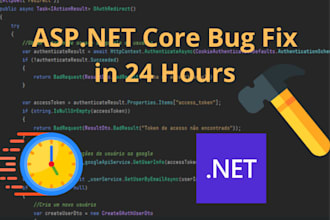bug fix in your asp net core API quickly