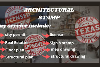 do pe stamp commercial draftsman site plan plot plan framing plan for USA permit