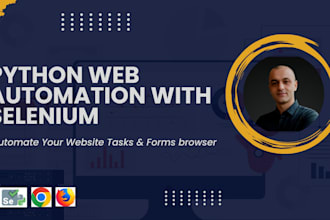 automate your processes and data tasks with selenium python