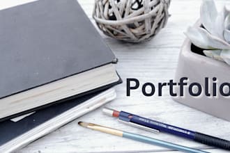 build personal portfolio website, blog or business website