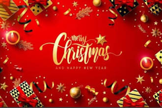 make custom christmas banners for commercials,xmas website poster design in png