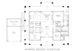 design house with complete architectural permit set using icf and sips in 3 days