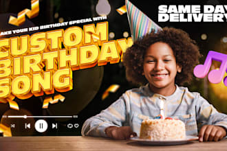 create ai birthday song for your baby or kids