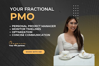 be your fractional project manager