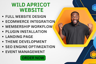 redesign wild apricot membership website fix wild apricot event seo engine setup