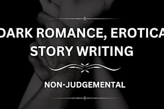 write kinky, nsfw, erotica, dark romance story
