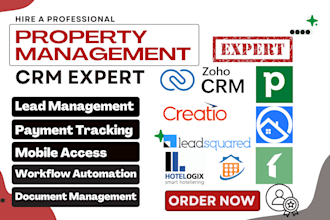 setup property management CRM software appfolio doorloop buildium yardi breeze