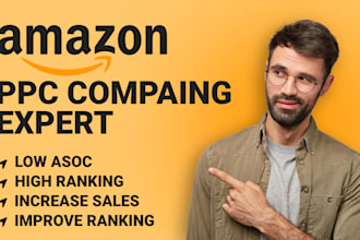 setup optimize and manage amazon PPC campaigns