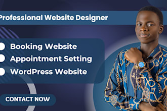 design responsive restaurant booking website, blog website