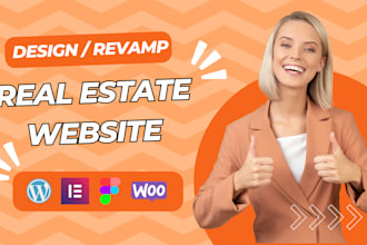 design website for real estate agent broker realtor property listing idx mls