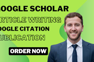 write and publish article writing on google scholar peer index journals citation