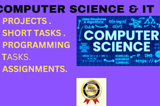 do computer science tasks, IT, projects , programming