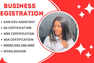 assist on sam gov write 8a certification and sba certification mbe certification