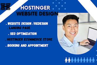 design,redesign hostinger website,wordpress responsive hostinger