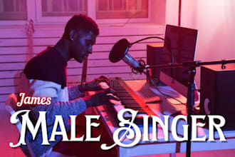 write sing and produce rock country edm pop singer songwriter as a male vocalist
