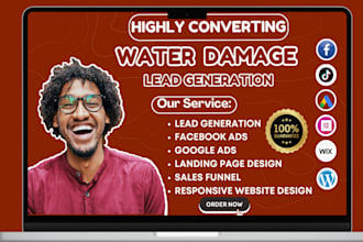 generate water damage leads, water restoration treatment, water filtration leads