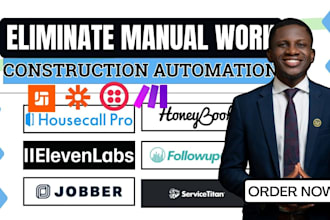 setup servicetitan vapi elevenlabs hvac jobber CRM housecall pro make automation