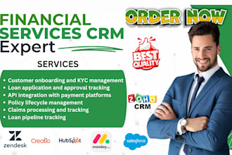 setup financial services crm banking crm insurance mortgage credit services CRM