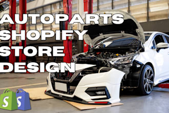 design auto parts shopify store, auto parts store, auto parts website, car parts