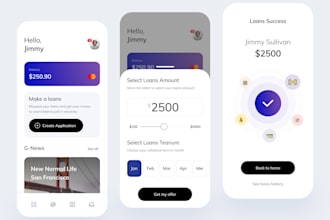 develop neobank app payment app loan app money transfer app, wallet app