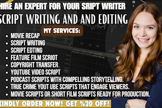 write true crime script podcast script true crime story, youtube script writing