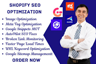 setup shopify seo searchpie avada tapita tiny booster yoast hextom smartli