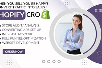 increase shopify conversion rate optimization to boost shopify sales, cro audit