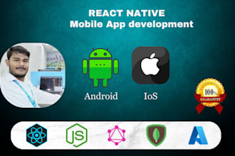 develop stunning hybrid mobile apps using react native and nodejs
