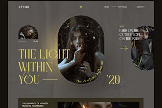 design stunning 360 photo booth photography event website with online booking
