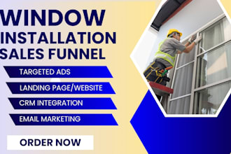 generate window installation leads window repair and tinting website