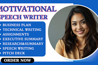 speech writing technical writing business plan report research and summary