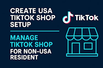 create usa tik tok shop setup tik tok shop manage tiktok business representative