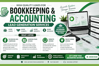 generate accounting leads bookkeeping leads bookkeeping accounting website
