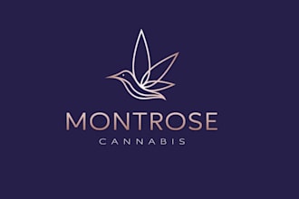 design chic boutique cannabis logo
