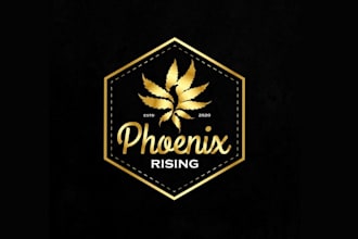 design focusing hemp cigars brand logo