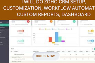 do zoho campaigns management, zoho analytics, zoho forms design, data migration