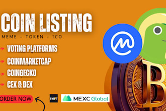 do coin token ico listing on coingecko coinmarketcap bybit, presale on probit