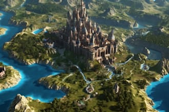 create high quality fantasy maps