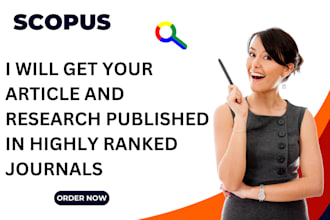 write and publish research articles in scopus google scholar indexed journal sci