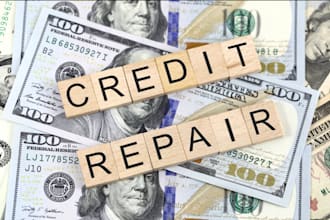 create and build pro credit repair, finance, insur account investment website