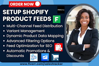 setup shopify product feeds simprosys nabu feedhub ar wixpa feedyio tiktok shop