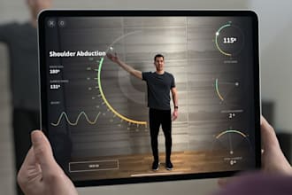 develop augmented reality app, virtual try on ar app, lidar 3d measurement app