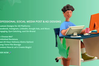 design creative social media post