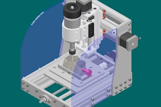 do 3d modeling and 2d drawing in solidworks, fusion 360  and inventor