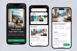 build hotel booking app, travel, event and flight booing app for android and IOS