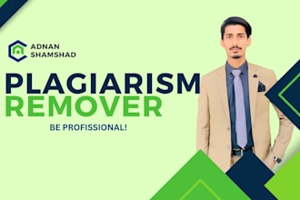 humanize ai and chatgpt content and plagiarism removal