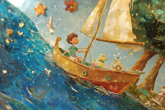 do children book illustrations, comic illustrations
